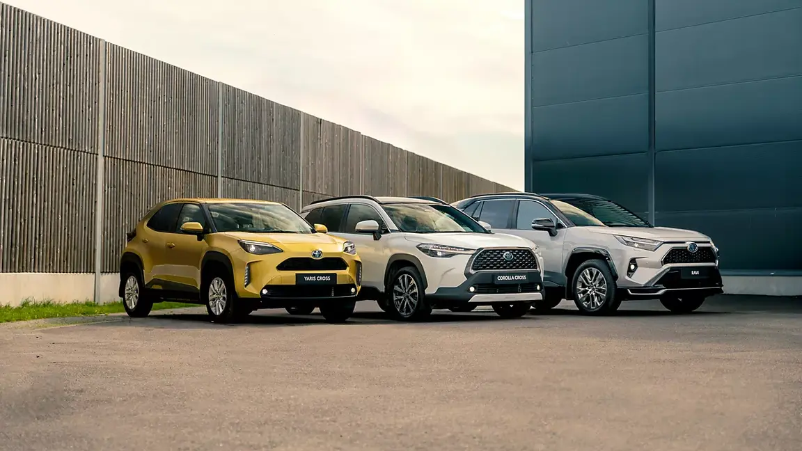 Suv и городские suv Toyota.