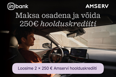 MAKSA OSADENA JA VÕIDA 250 € HOOLDUSKREDIITI