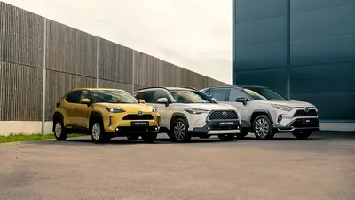 Suv и городские suv Toyota.